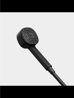 Matte Black Canopy Shower Head
